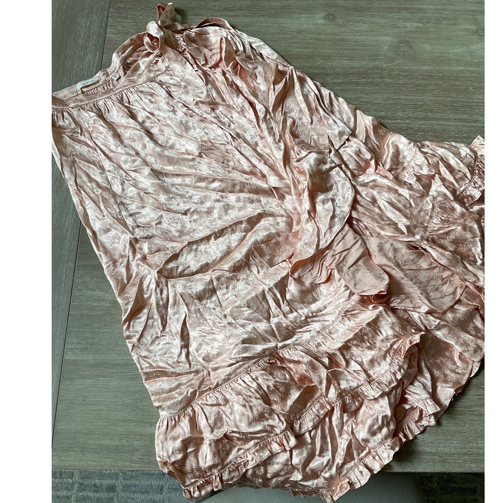 DOEN Fiorenza Skirt Peach Sorbe Size t XS New With Tags - Picture 4 of 6